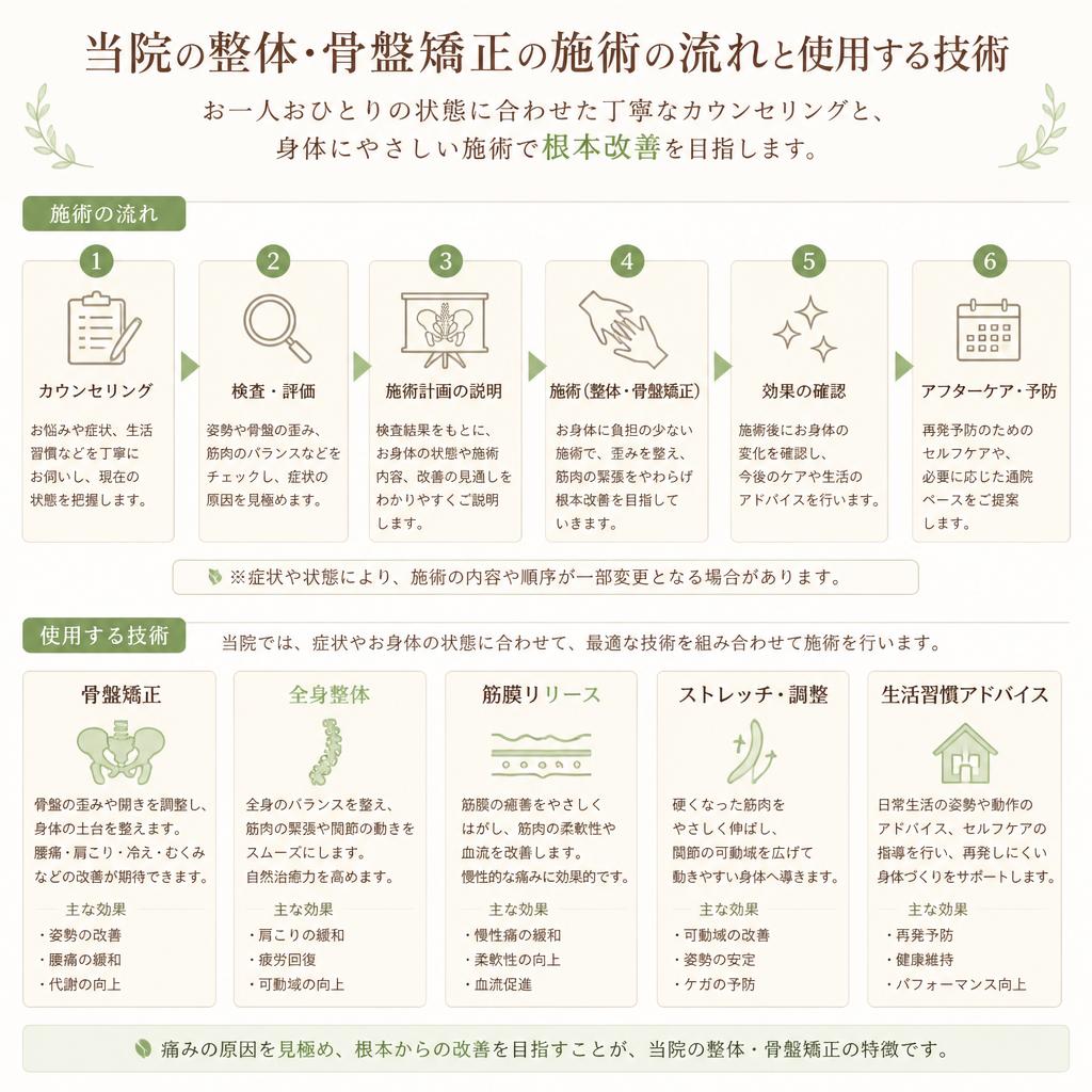 4. 施術の流れ