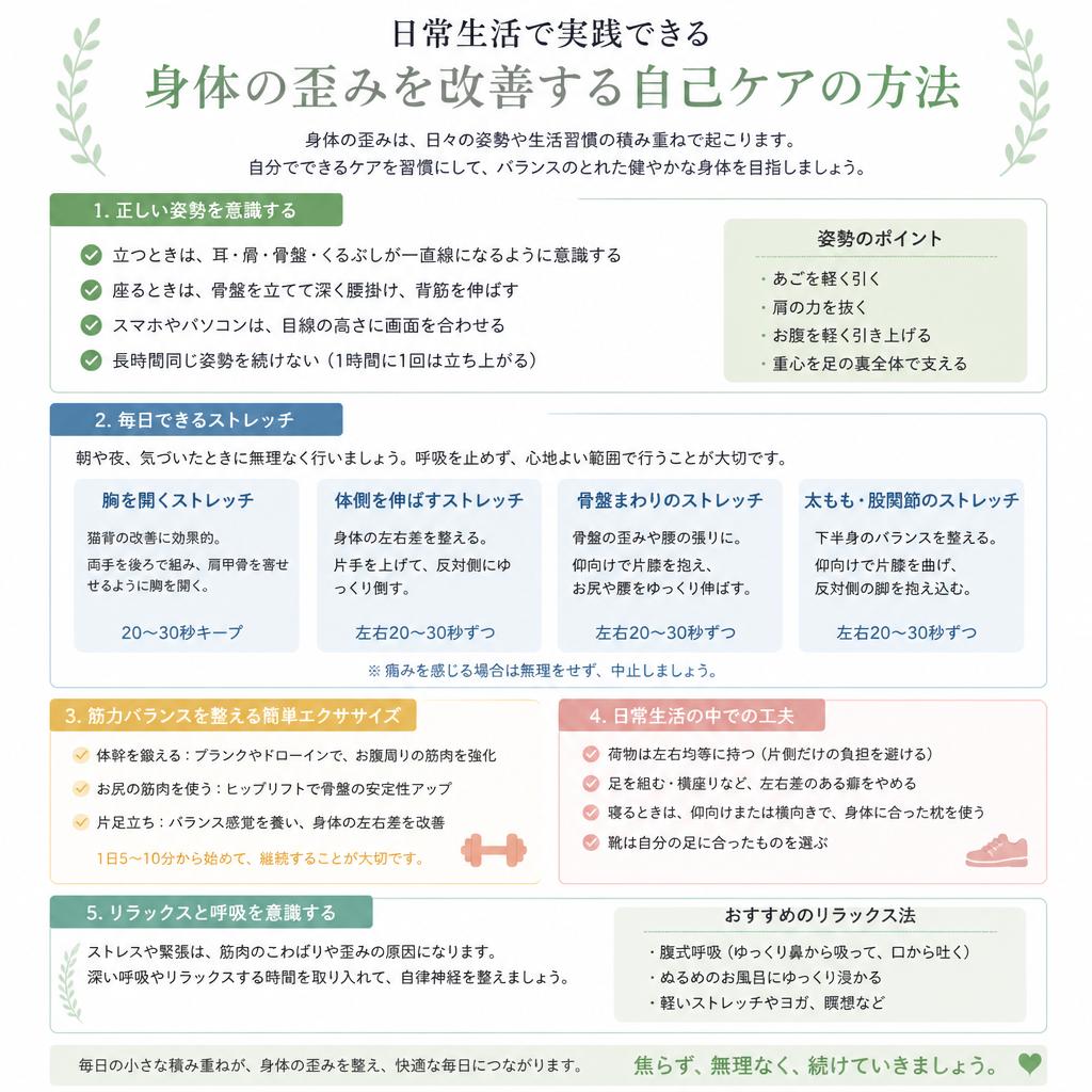 5. 自己ケアの方法
