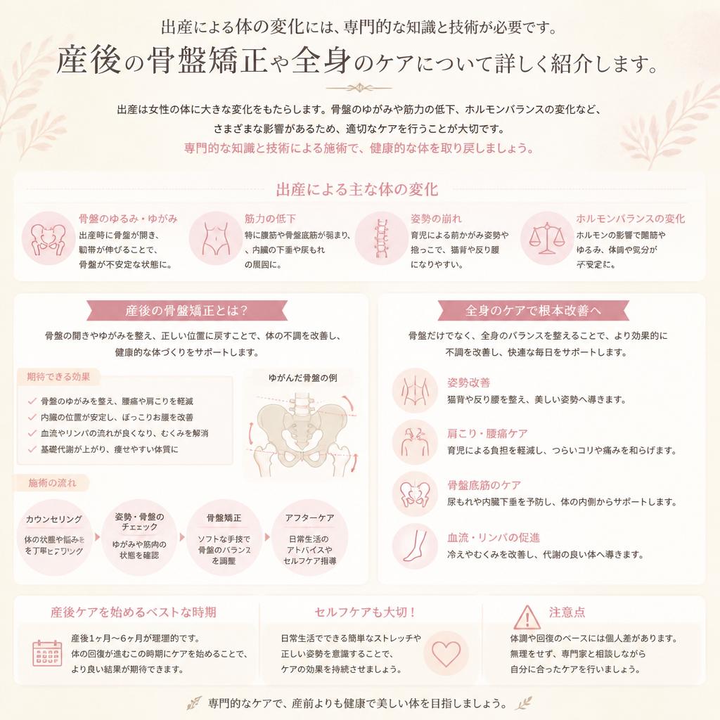 女性のための産後ケア